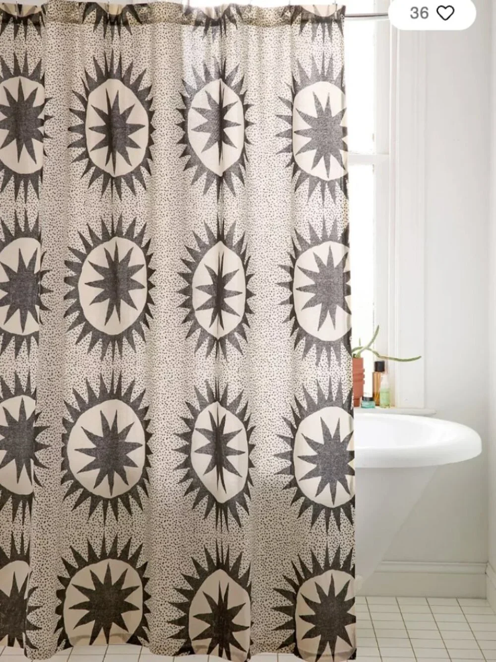 Jungalow By Justina Blakeney Soleil Shower Curtain